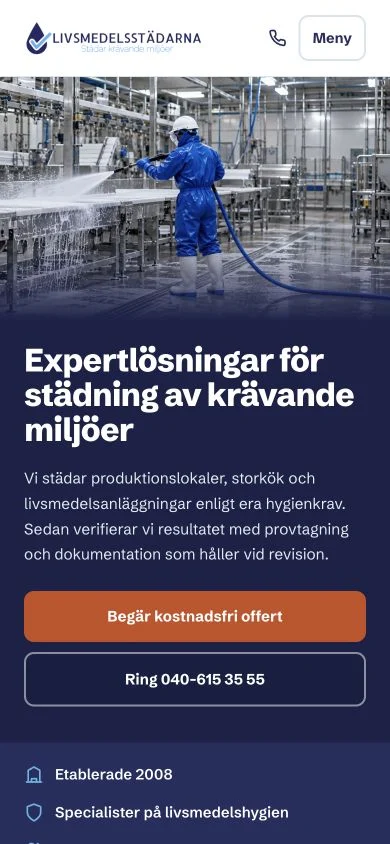 Livsmedelsstädarna — mobilni prikaz