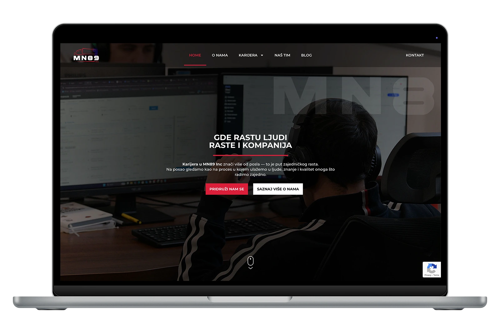 Izrada web sajta za Mn – primer iz portfolija DesignJust4You