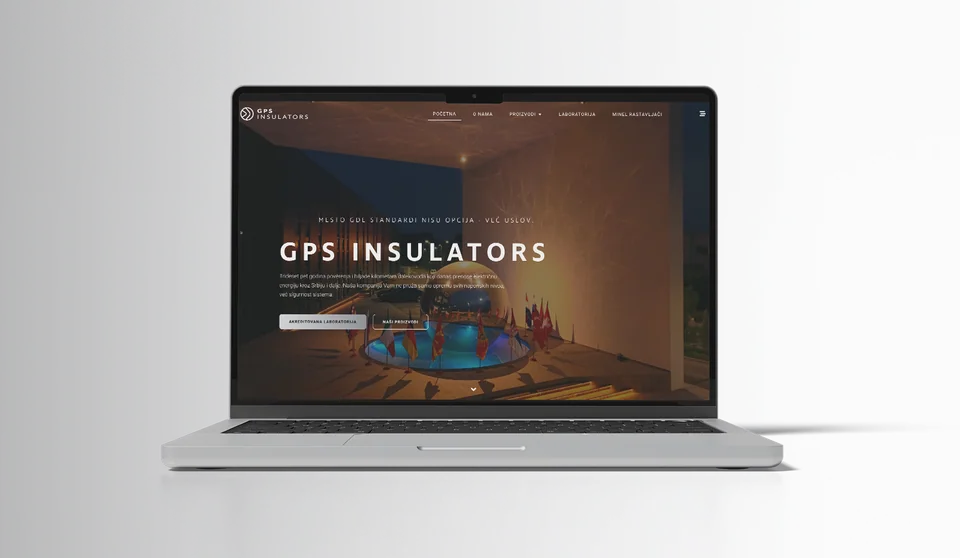 GPS Insulators — website and electrical insulator catalogue preview