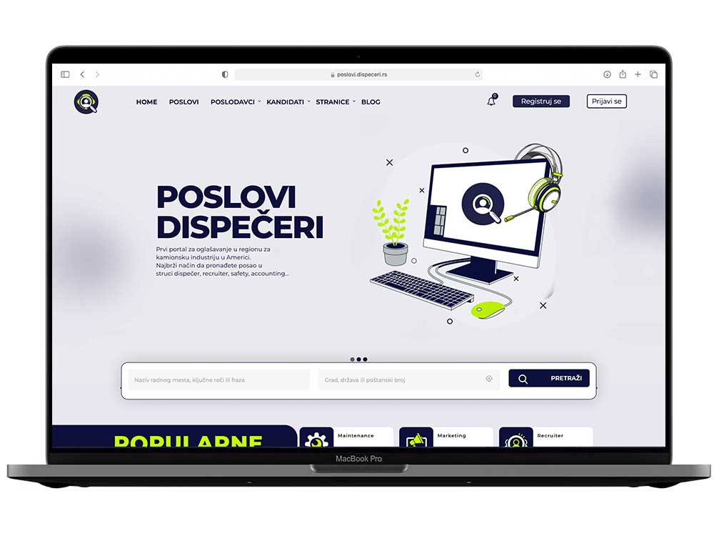 Website development for Dipeceri — an example from the DesignJust4You portfolio